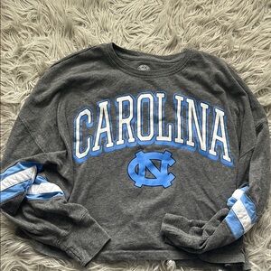 Carolina Gray and Blue Sweatshirt